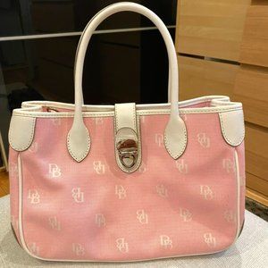 Dooney & Bourke pink/white purse